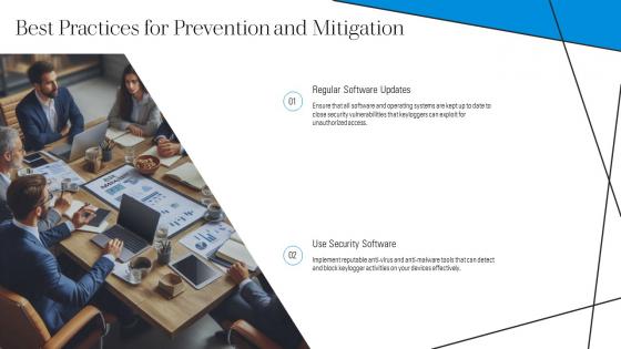 Best Practices For Prevention And Mitigation Keylogger PPT Presentation ST AI SS