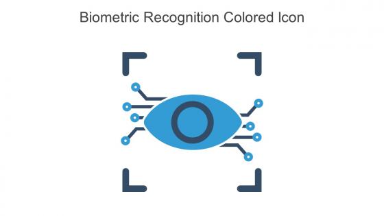 Biometric Recognition Colored Icon In Powerpoint Pptx Png And Editable Eps Format