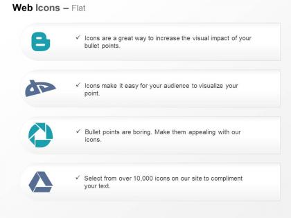 Blogger deviantart picasa google drive ppt icons graphics