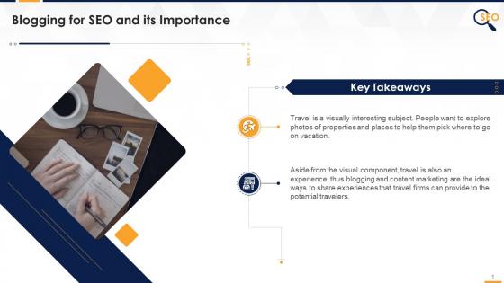 Blogging As SEO Strategy And Importance Of A Travel Blog Edu Ppt