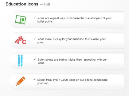 book_alphabet_pens_pencil_ppt_icons_graphics_Slide01
