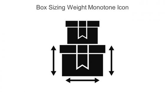 Box Sizing Weight Monotone Icon In Powerpoint Pptx Png And Editable Eps Format