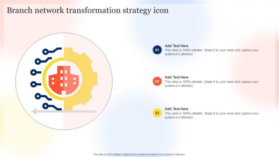 Branch Network Transformation Strategy Icon