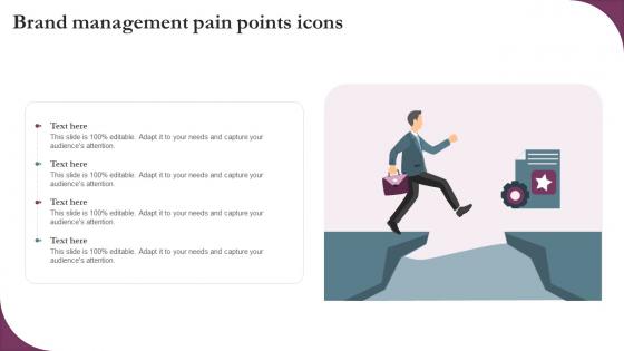 Brand Management Pain Points Icons