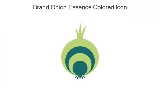 Brand Onion Essence Colored Icon In Powerpoint Pptx Png And Editable Eps Format
