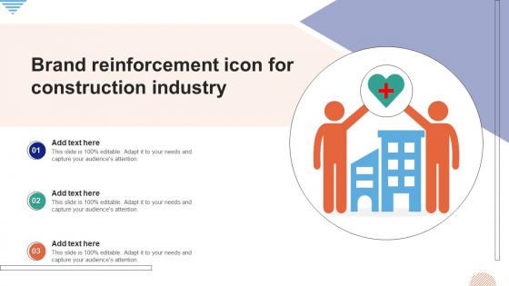 Brand Reinforcement Icon For Construction Industry