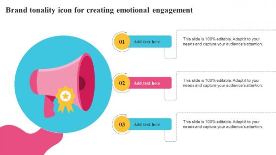 Brand Tonality Icon For Creating Emotional Engagement