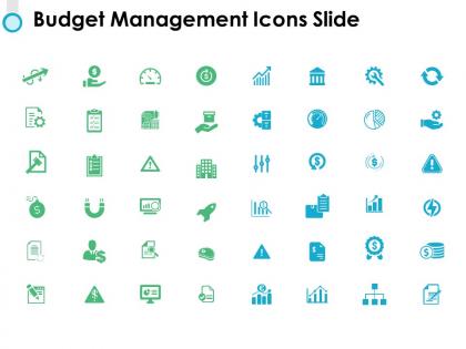 Budget management icons slide threat ppt powerpoint presentation pictures gallery