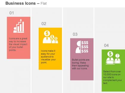 Business bar graph financial growth chart financial deal ppt icons graphics