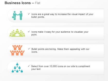 Business deal team leadership success strategy networking ppt icons graphics