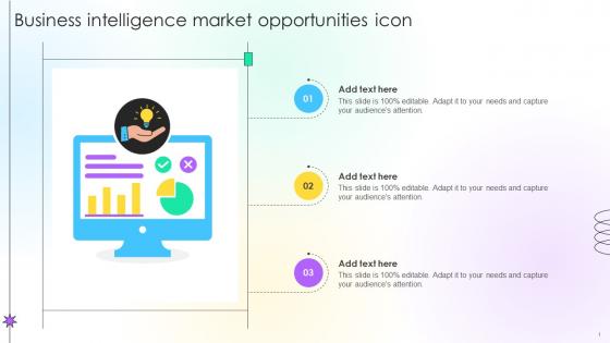 Business Intelligence Market Opportunities Icon