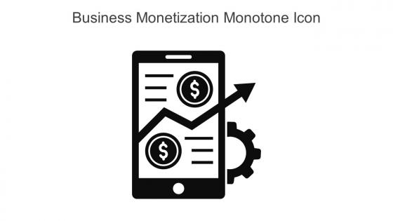 Business Monetization Monotone Icon In Powerpoint Pptx Png And Editable Eps Format