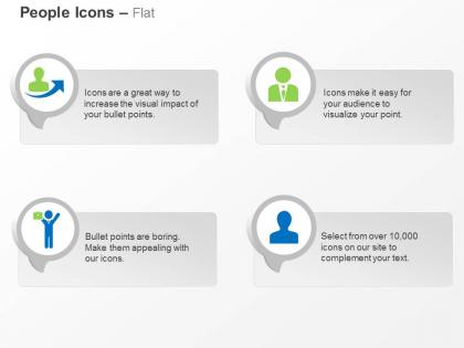 Business people skilled professional ppt icons graphics