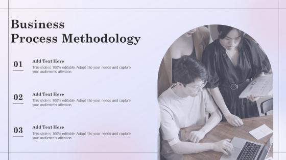 Business Process Methodology Ppt Powerpoint Presentation Gallery Icons