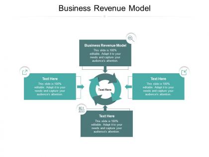 Business revenue model ppt powerpoint presentation icon vector cpb