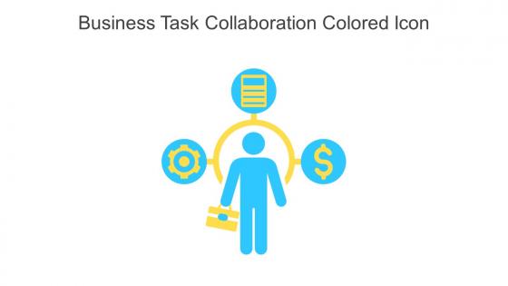 Business Task Collaboration Colored Icon In Powerpoint Pptx Png And Editable Eps Format