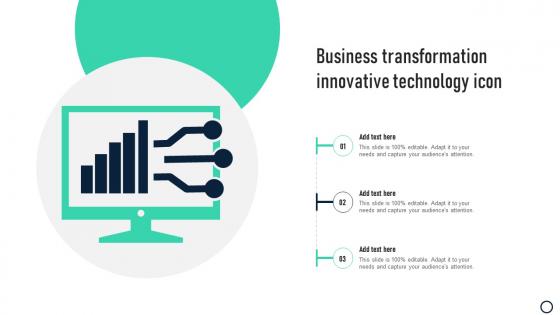 Business Transformation Innovative Technology Icon
