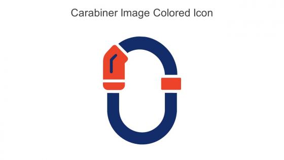 Carabiner Image Colored Icon In Powerpoint Pptx Png And Editable Eps Format