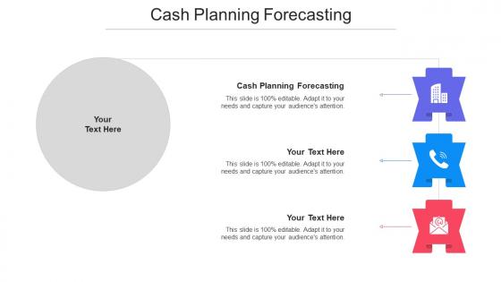 Cash Planning Forecasting Ppt Powerpoint Presentation Icon Portrait Cpb