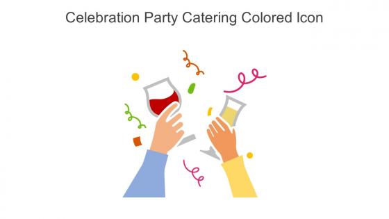 Celebration Party Catering Colored Icon In Powerpoint Pptx Png And Editable Eps Format