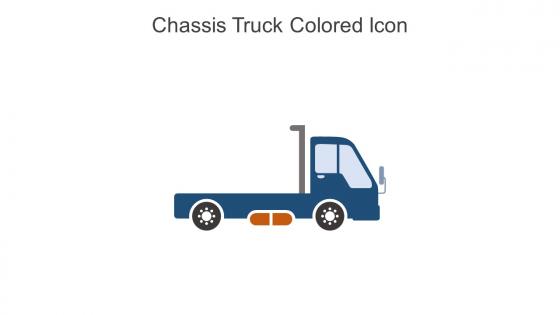 Chassis Truck Colored Icon In Powerpoint Pptx Png And Editable Eps Format
