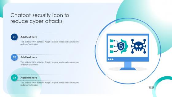 Chatbot Security Icon To Reduce Cyber Attacks