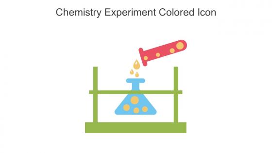 Chemistry Experiment Colored Icon In Powerpoint Pptx Png And Editable Eps Format