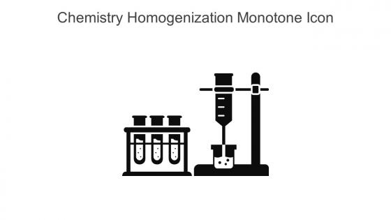 Chemistry Homogenization Monotone Icon In Powerpoint Pptx Png And Editable Eps Format