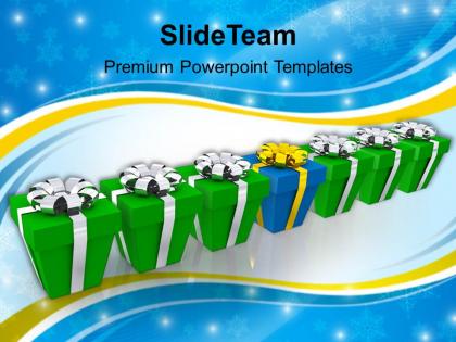 Christmas presents party merry gifts events powerpoint templates ppt background for slides