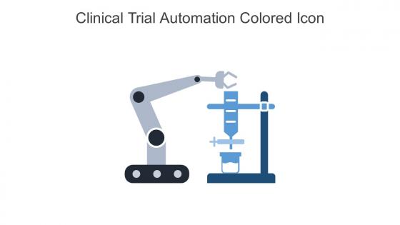 Clinical Trial Automation Colored Icon In Powerpoint Pptx Png And Editable Eps Format