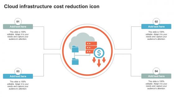 Cloud Infrastructure Cost Reduction Icon