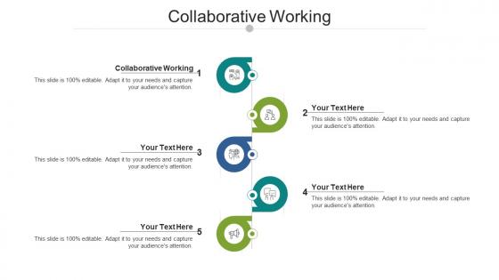 Collaborative Working Ppt Powerpoint Presentation Icon Clipart Cpb