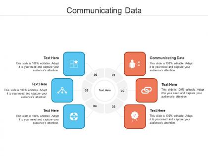 Communicating data ppt powerpoint presentation icon rules cpb