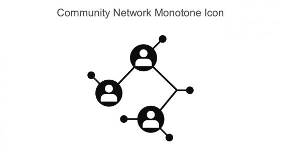 Community Network Monotone Icon In Powerpoint Pptx Png And Editable Eps Format