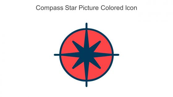 Compass Star Picture Colored Icon In Powerpoint Pptx Png And Editable Eps Format