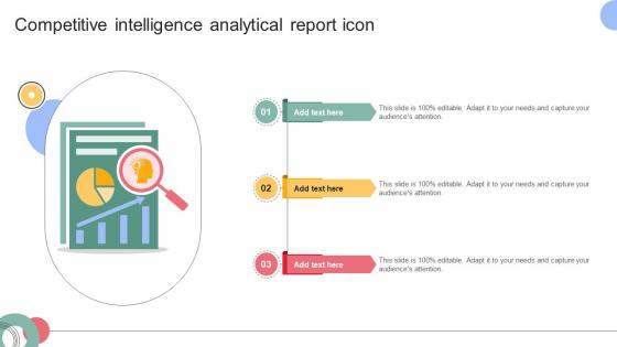 Competitive Intelligence Analytical Report Icon