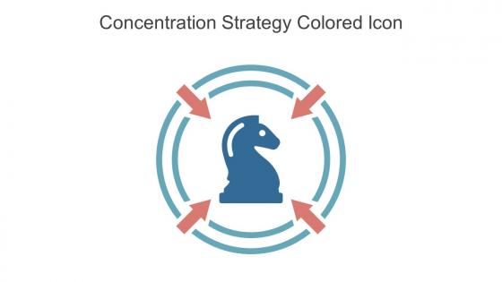 Concentration Strategy Colored Icon In Powerpoint Pptx Png And Editable Eps Format