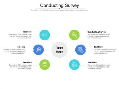 Conducting survey ppt powerpoint presentation icon information cpb
