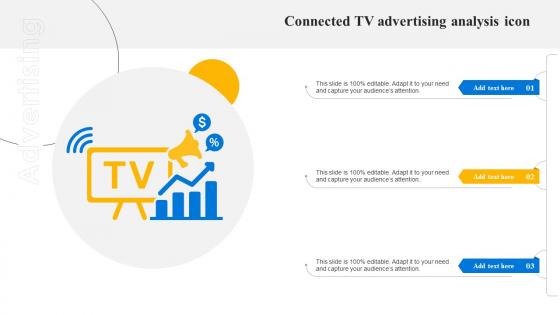 Connected TV Advertising Analysis Icon