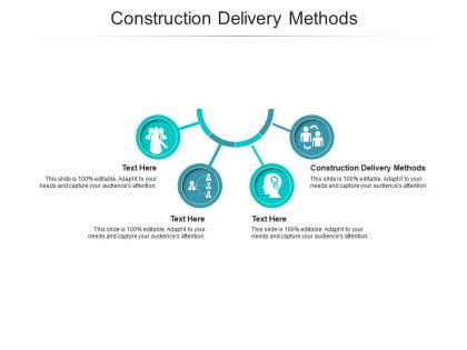 Construction delivery methods ppt powerpoint presentation infographic template icon cpb