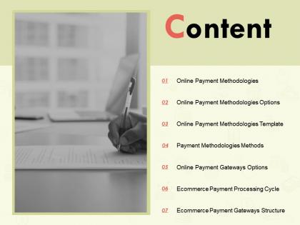 Content gateways structure l151 ppt powerpoint presentation icon