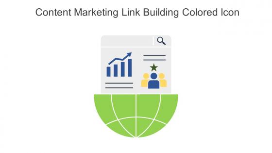 Content Marketing Link Building Colored Icon In Powerpoint Pptx Png And Editable Eps Format
