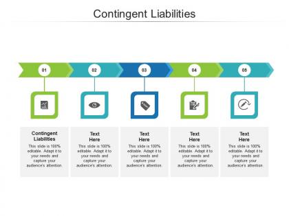 Contingent liabilities ppt powerpoint presentation portfolio icons cpb