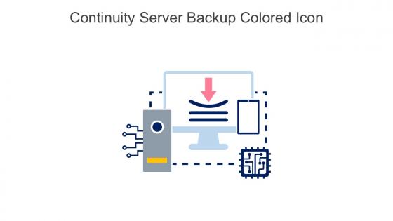 Continuity Server Backup Colored Icon In Powerpoint Pptx Png And Editable Eps Format