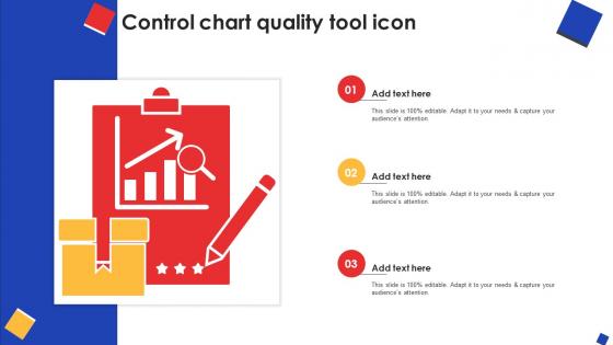Control Chart Quality Tool Icon Ppt Presentation
