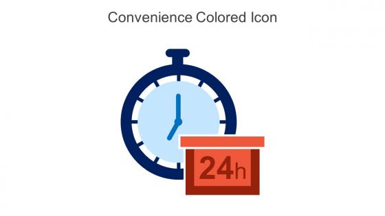 Convenience Colored Icon In Powerpoint Pptx Png And Editable Eps Format