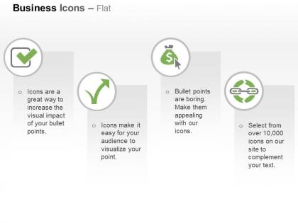 Conversions and goals backlinks bounce rates pay per click ppt icons graphics