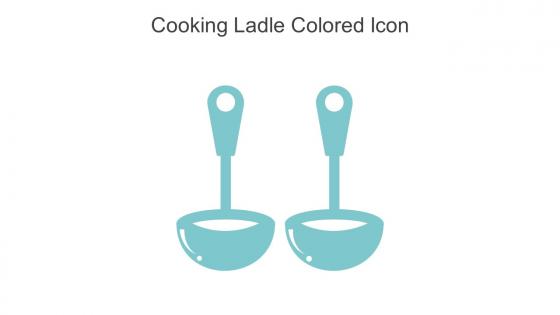 Cooking Ladle Colored Icon In Powerpoint Pptx Png And Editable Eps Format