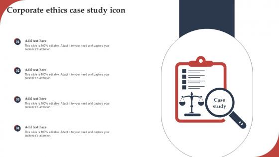 Corporate Ethics Case Study Icon