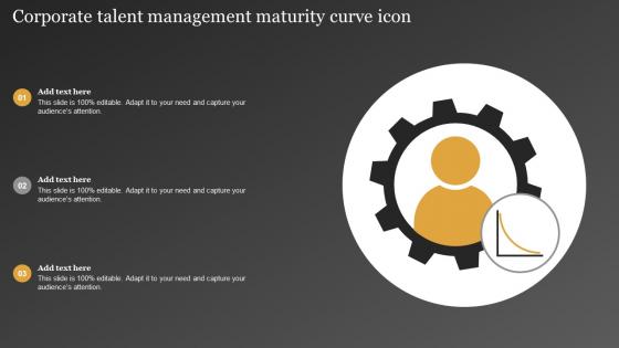 Corporate Talent Management Maturity Curve Icon